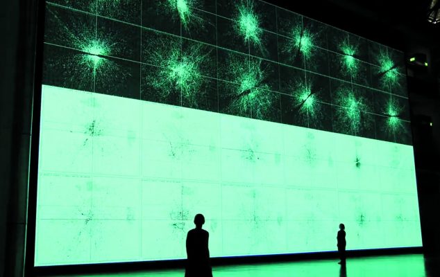 ! Still van The Planck Universe (Macro), Ryoji Ikeda, ZKM, Karlsruhe, 21 juni – 9 augustus 2015 02