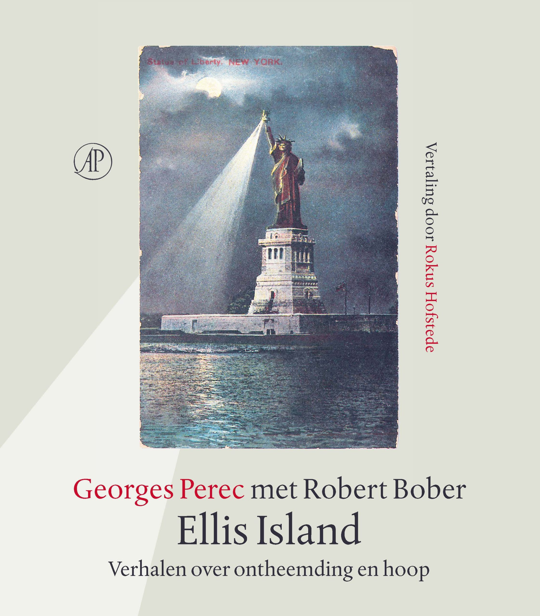 Montfrans, Manet van – afbeelding bij Georges Perec Ellis Island